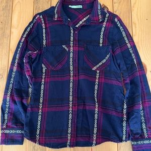 Long sleeve button up.